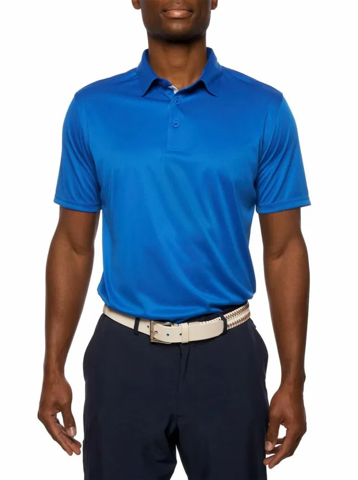 Men Robert Graham Polos and TShirts Axelsen Performance Polo White
