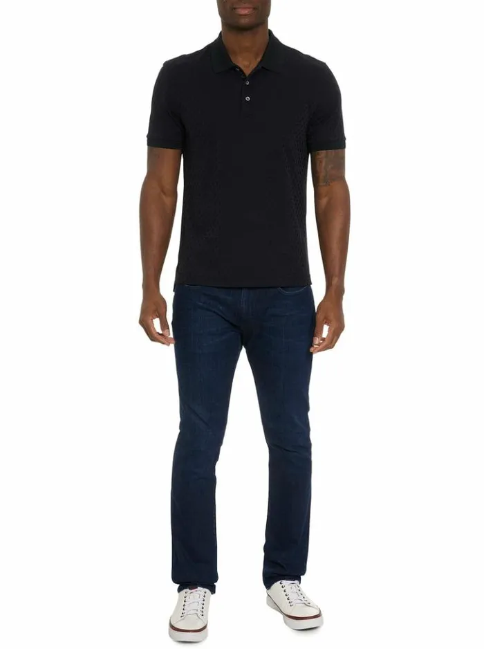 Men Robert Graham Polos and TShirts Elias Polo White