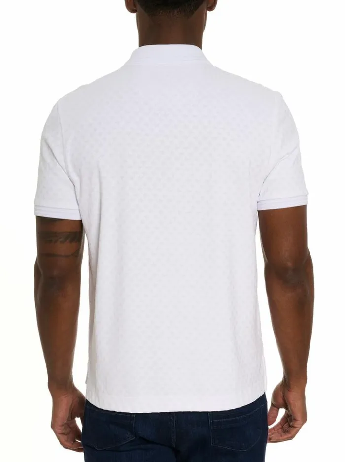 Men Robert Graham Polos and TShirts Elias Polo White