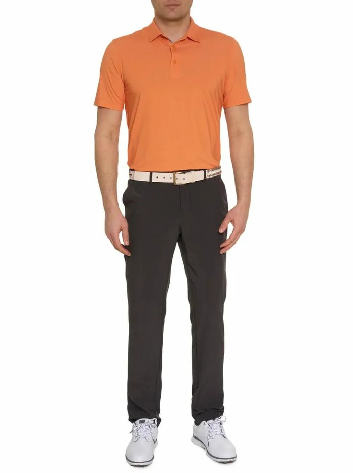 Men Robert Graham Polos and TShirts Hyde Performance Polo Berry