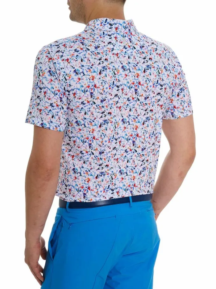 Men Robert Graham Polos and TShirts Lucca Polo Multi