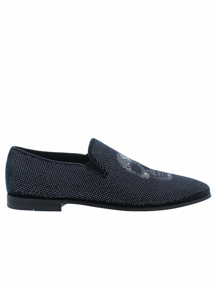Men Robert Graham Shoes Roxberry Smoking Slipper Black