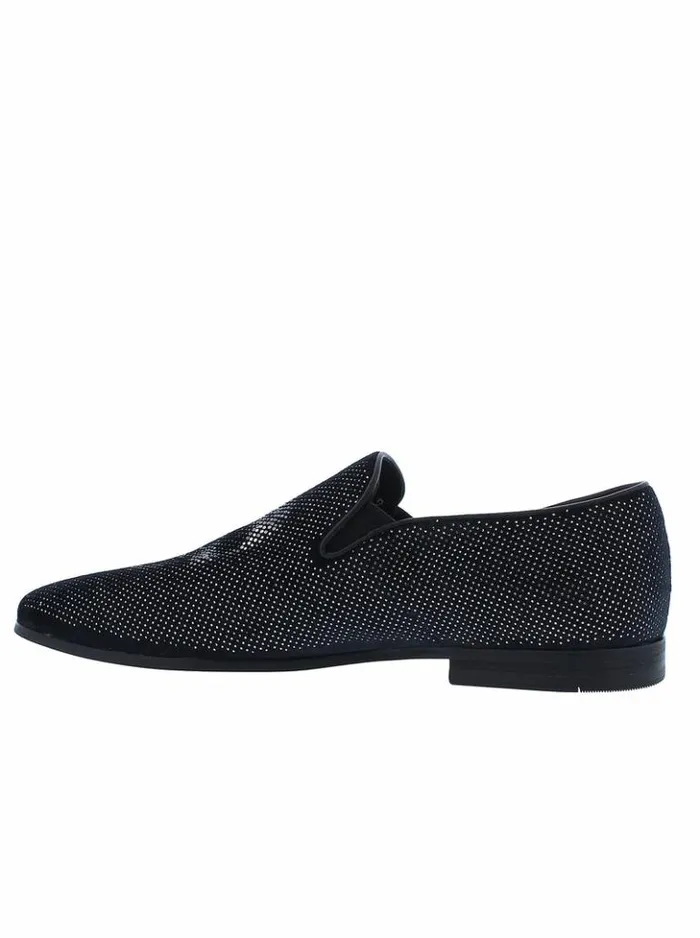 Men Robert Graham Shoes Roxberry Smoking Slipper Black