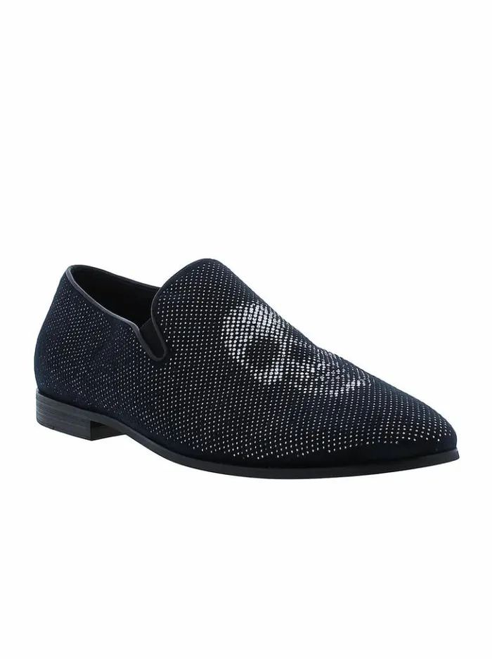 Men Robert Graham Shoes Roxberry Smoking Slipper Black