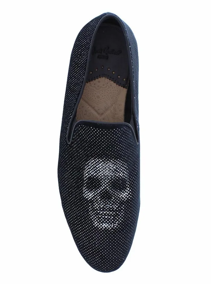 Men Robert Graham Shoes Roxberry Smoking Slipper Black