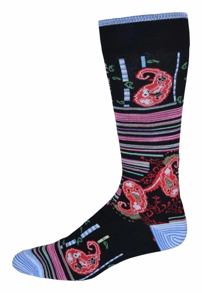 Men Robert Graham Socks Makua Sock Navy
