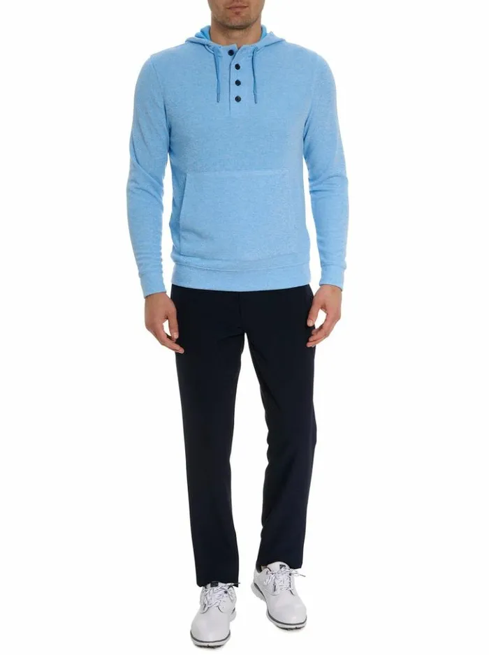 Men Robert Graham Sweaters and Knits Ainsworth Performance Long Sleeve Knit Purple