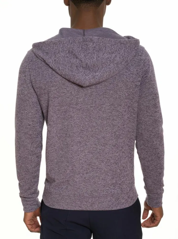 Men Robert Graham Sweaters and Knits Ainsworth Performance Long Sleeve Knit Purple