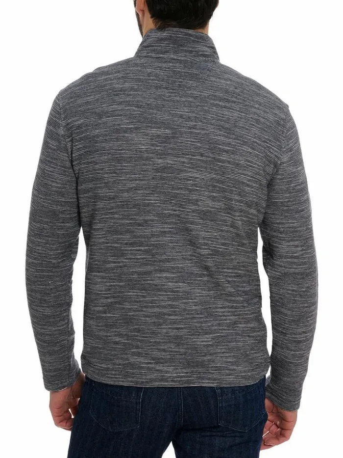 Men Robert Graham Sweaters and Knits Tablas Long Sleeve Knit Black