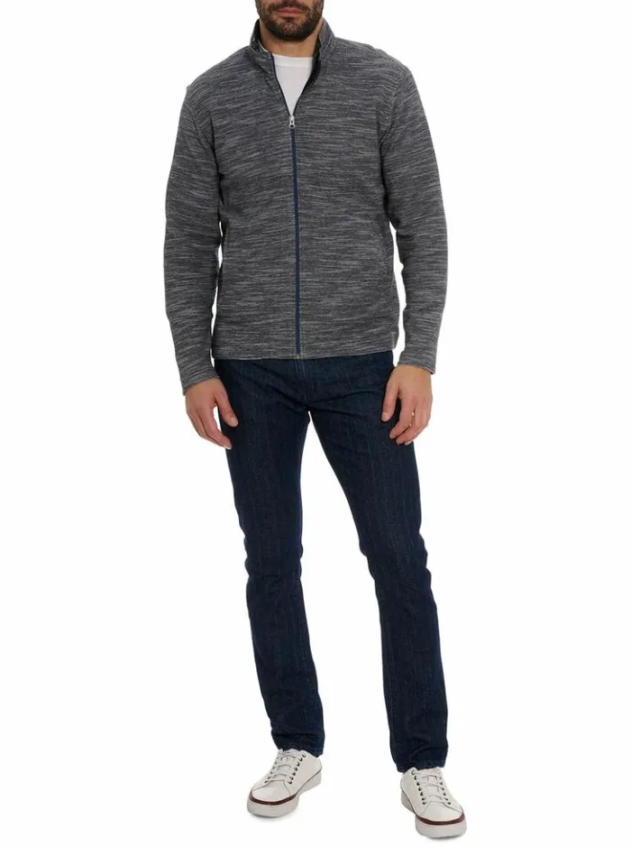 Men Robert Graham Sweaters and Knits Tablas Long Sleeve Knit Black