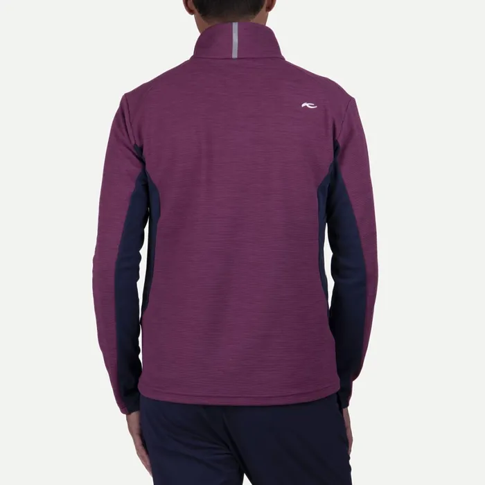 Men Roman Midlayer HalfZip Nightshadeatlanta Blue KJUS Midlayers and Sweaters