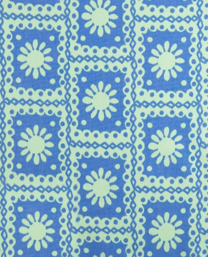 Men Shorts Toad and Co Boundless PullOn Short Chicory Sun Tile Print