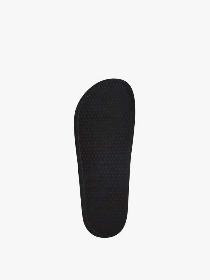 Men Slides and Sandals Givenchy Slide Flat Sandals In Rubber Black Men Slides and Sandals Givenchy Slide Flat Sandals In Rubber Black