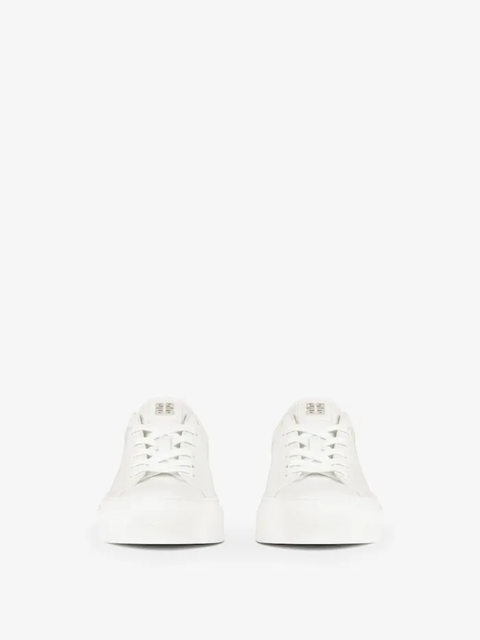 Men Sneakers Givenchy City Sport Sneakers In Leather Whiteblack Men Sneakers Givenchy City Sport Sneakers In Leather Whiteblack