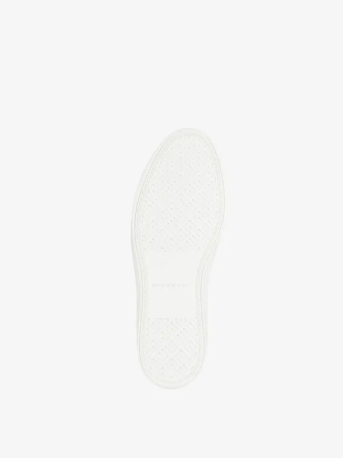 Men Sneakers Givenchy City Sport Sneakers In Leather Whiteblack Men Sneakers Givenchy City Sport Sneakers In Leather Whiteblack