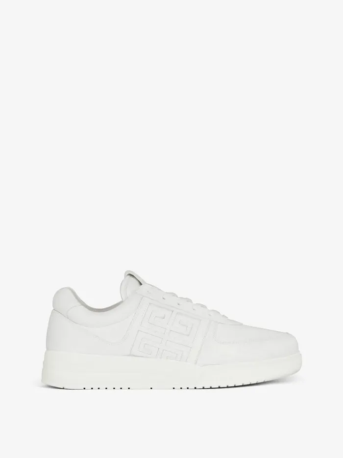 Men Sneakers Givenchy G4 Sneakers In Leather White