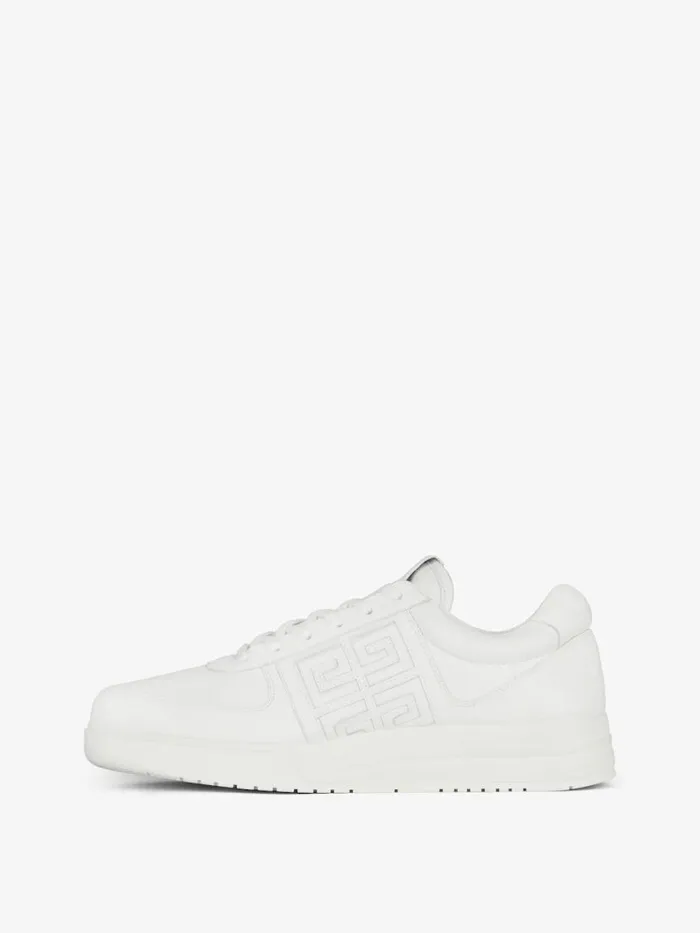 Men Sneakers Givenchy G4 Sneakers In Leather White Men Sneakers Givenchy G4 Sneakers In Leather White