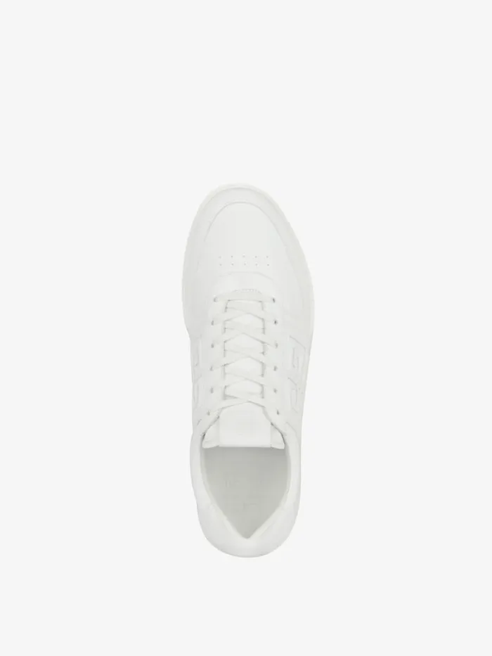 Men Sneakers Givenchy G4 Sneakers In Leather White Men Sneakers Givenchy G4 Sneakers In Leather White