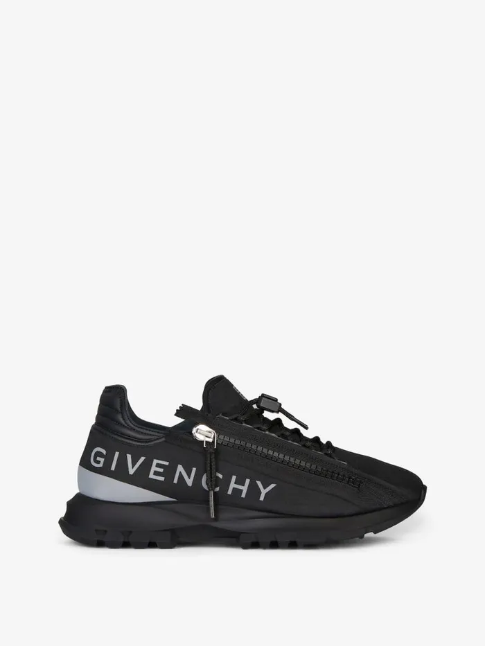 Men Sneakers Givenchy Spectre Runner Sneakers In Synthetic Fiber With Zip Black Men Sneakers Givenchy Spectre Runner Sneakers In Synthetic Fiber With Zip Black
