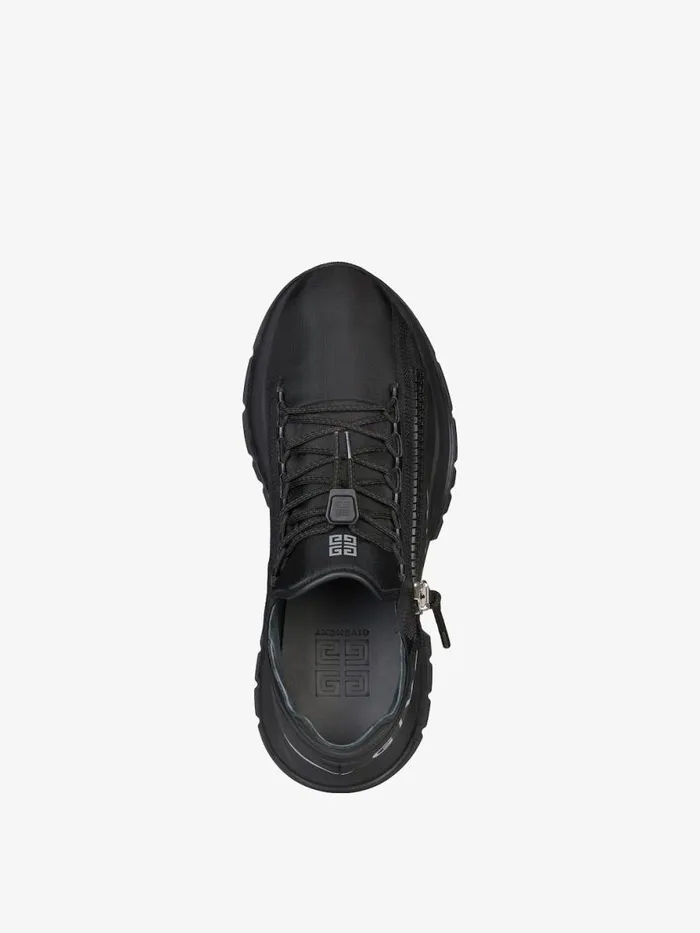 Men Sneakers Givenchy Spectre Runner Sneakers In Synthetic Fiber With Zip Black Men Sneakers Givenchy Spectre Runner Sneakers In Synthetic Fiber With Zip Black