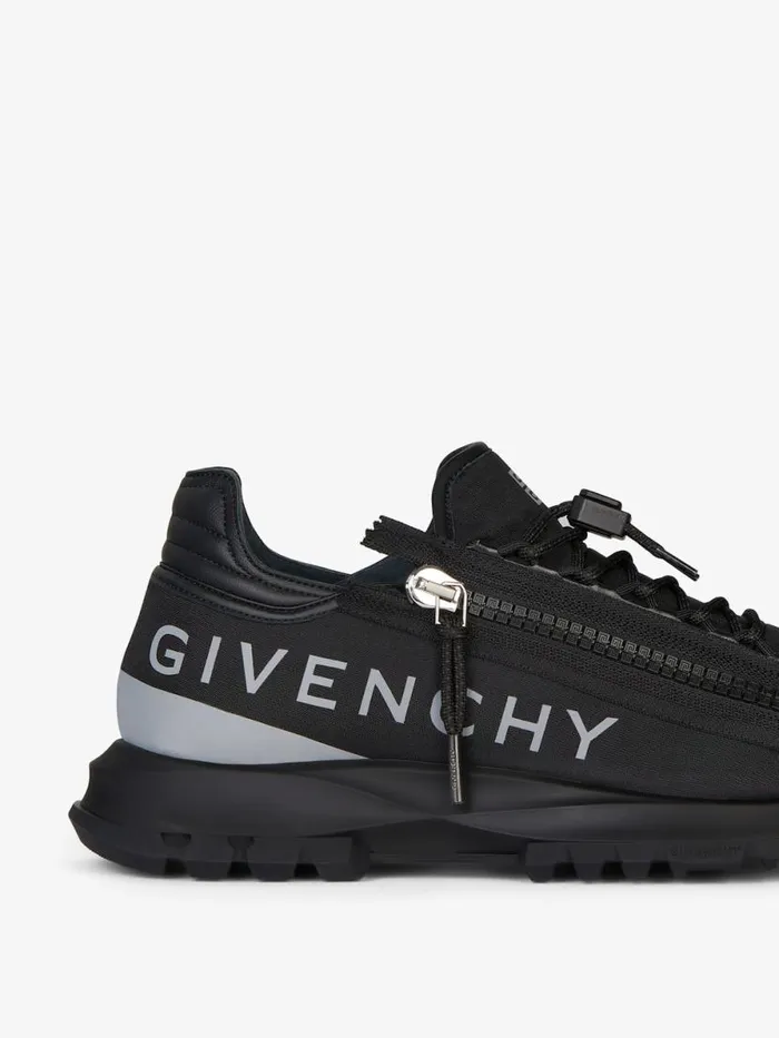 Men Sneakers Givenchy Spectre Runner Sneakers In Synthetic Fiber With Zip Black Men Sneakers Givenchy Spectre Runner Sneakers In Synthetic Fiber With Zip Black