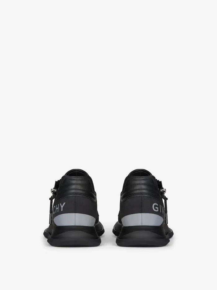 Men Sneakers Givenchy Spectre Runner Sneakers In Synthetic Fiber With Zip Black Men Sneakers Givenchy Spectre Runner Sneakers In Synthetic Fiber With Zip Black
