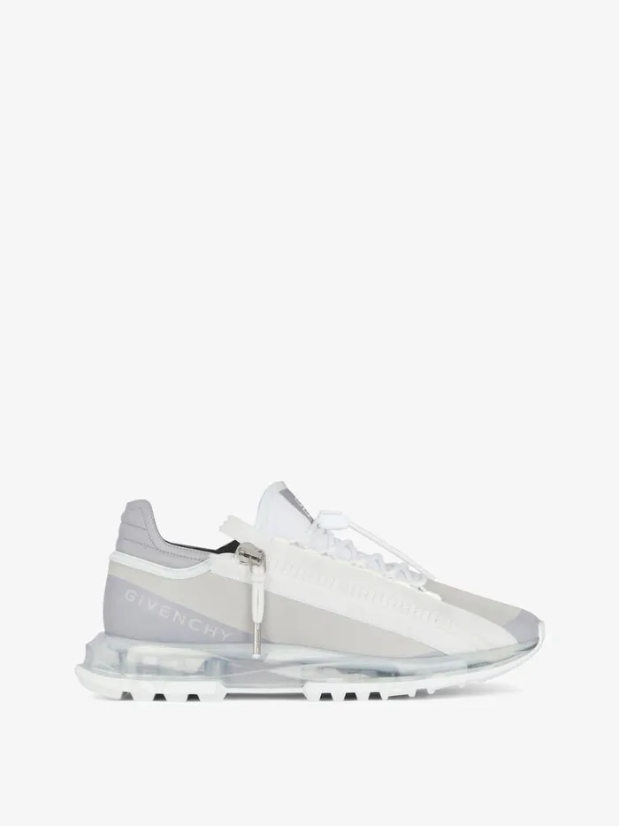 Men Sneakers Givenchy Spectre Runner Sneakers In Synthetic Leather And Fiber Grey Men Sneakers Givenchy Spectre Runner Sneakers In Synthetic Leather And Fiber Grey