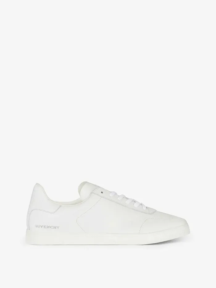 Men Sneakers Givenchy Town Sneakers In Leather White