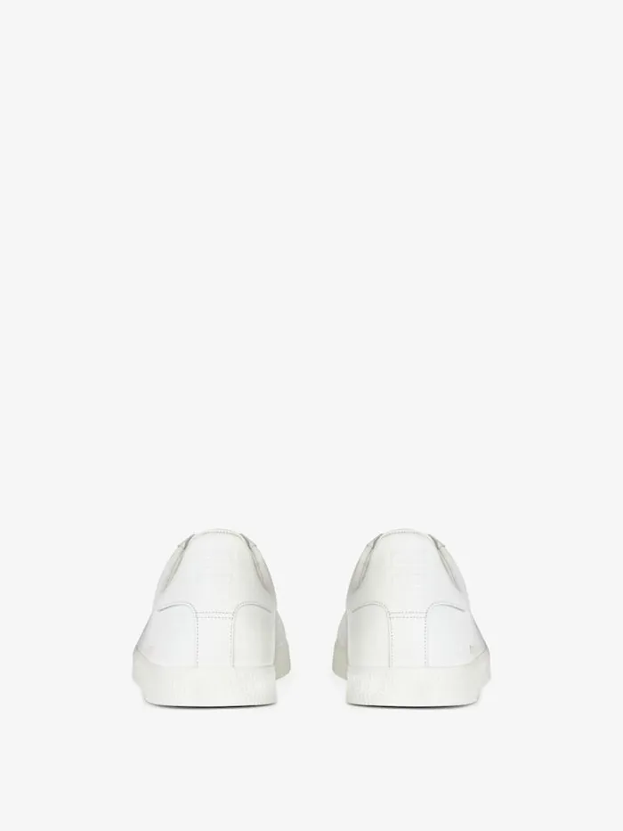 Men Sneakers Givenchy Town Sneakers In Leather White