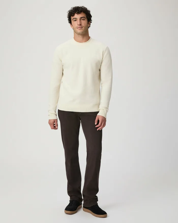 Men Sweaters and Sweatshirts PAIGE Icon Capsule Vick Crew Neck Sweater 8211 Natural