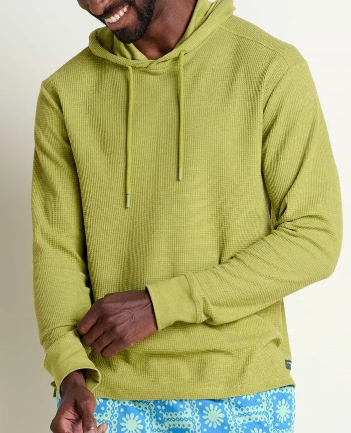 Men Sweaters Jackets and Layers Toad and Co Framer II Long Sleeve Hoodie Green Olive