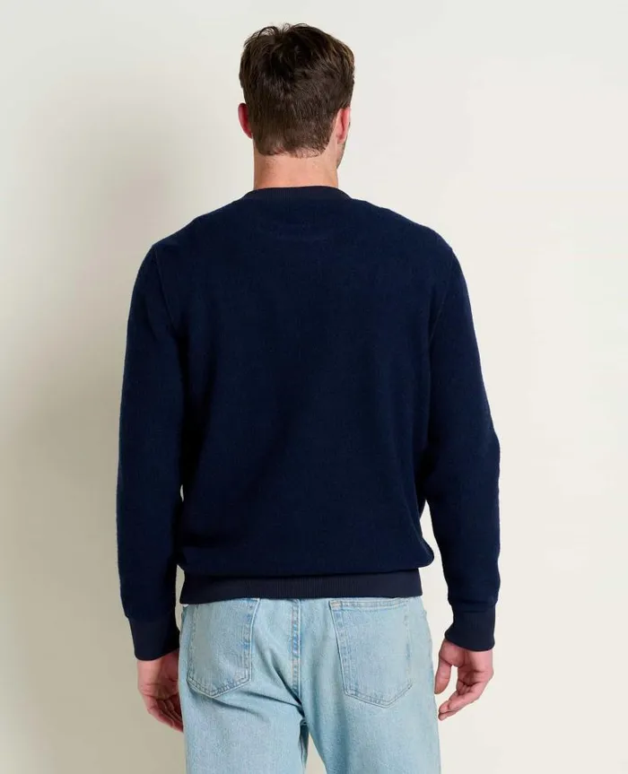 Men Sweaters Jackets and Layers Toad and Co Kennicott Crew True Navy