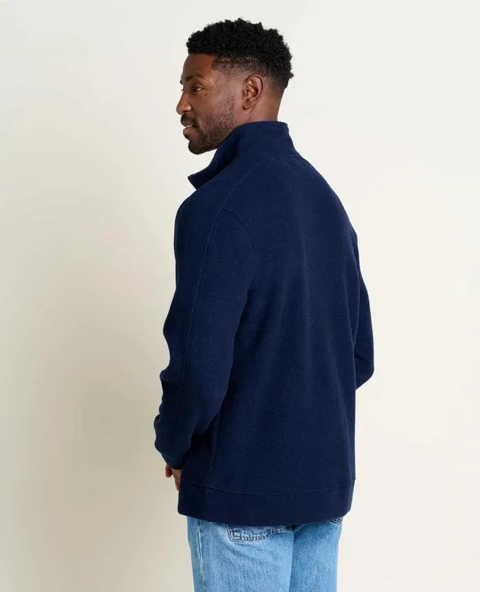 Men Sweaters Jackets and Layers Toad and Co Kennicott Quarter Zip Sweater True Navy