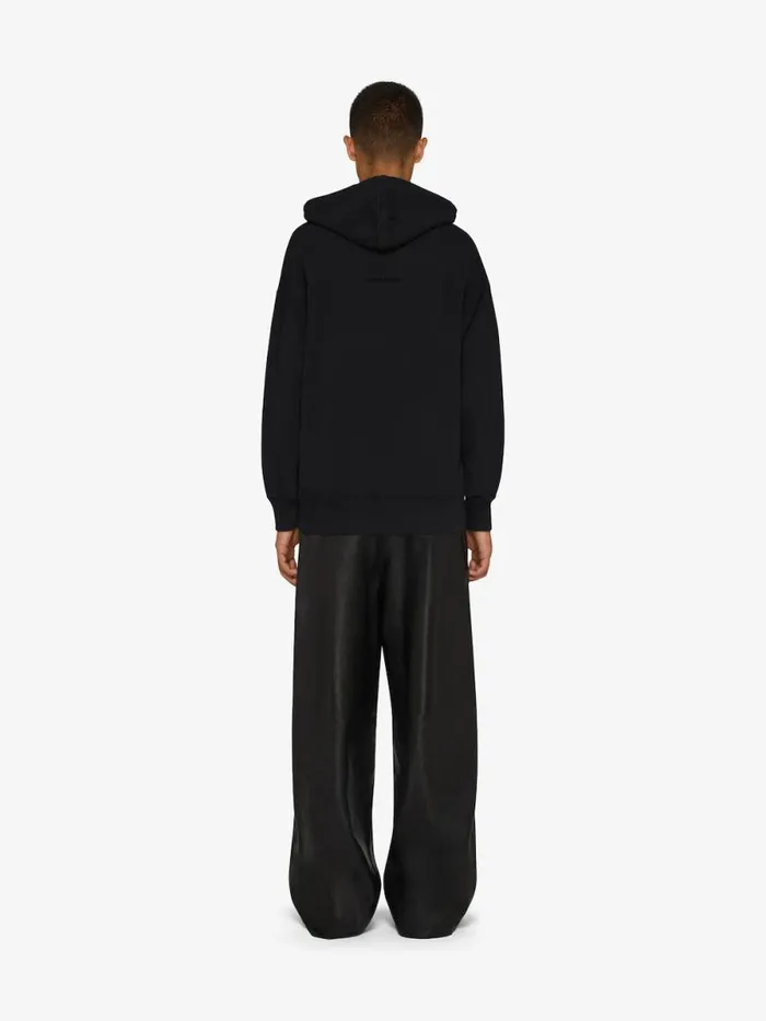 Men Sweatshirts and Hoodies Givenchy 4G Slim Fit Hoodie In Fleece Black