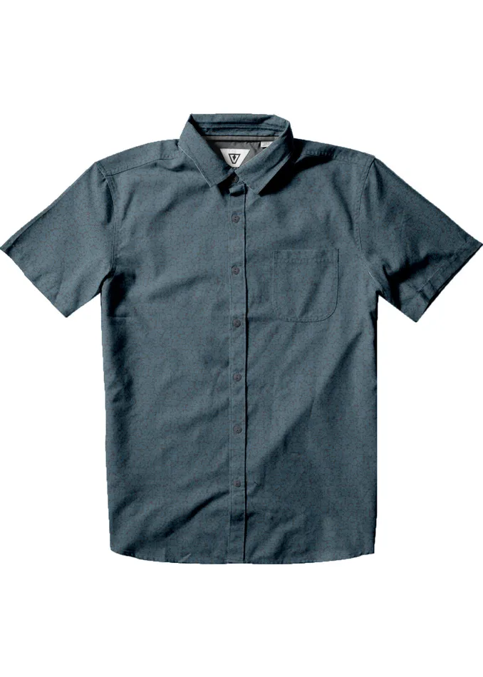 Men Vissla Cut Up Ss Eco Ss Shirt Deep Water Shirts and Flannels Men Vissla Cut Up Ss Eco Ss Shirt Deep Water Shirts and Flannels