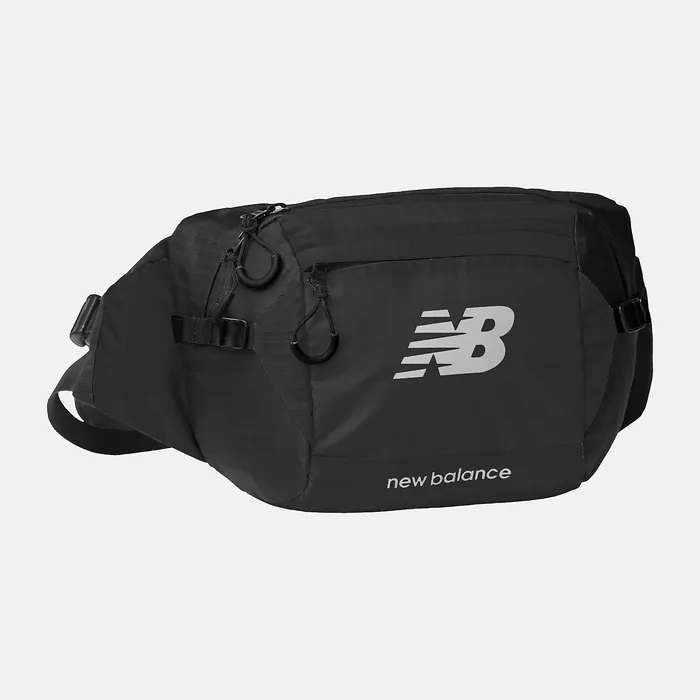 MenWomenKids Bags New Balance Running Waist Bag BLACK