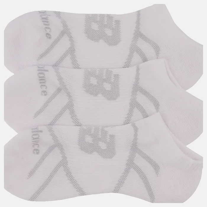 MenWomen Performance No Show Socks 3 Pack WHITE Socks New Balance MenWomen Performance No Show Socks 3 Pack WHITE Socks New Balance