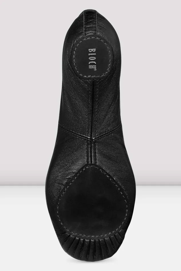 Mens Bloch Adult Mens Precision Leather Ballet Shoes Black Leather