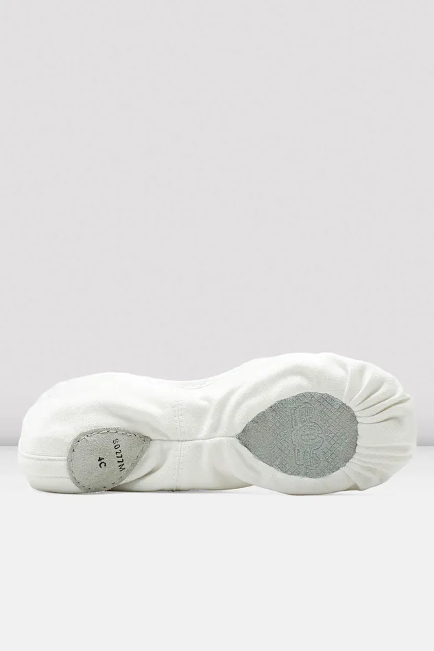 Mens Pump Canvas Ballet Shoes White Canvas Mens Bloch Adult