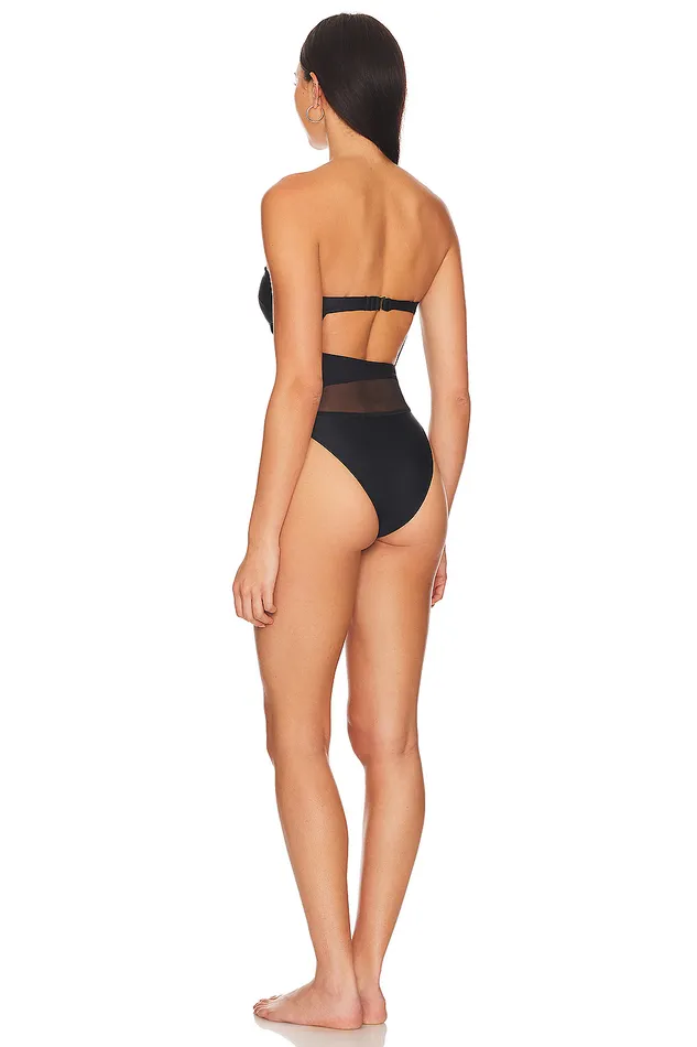 Midnight Ride One Piece Black Women Lovers and Friends Swimsuits and CoverUps Midnight Ride One Piece Black Women Lovers and Friends Swimsuits and CoverUps
