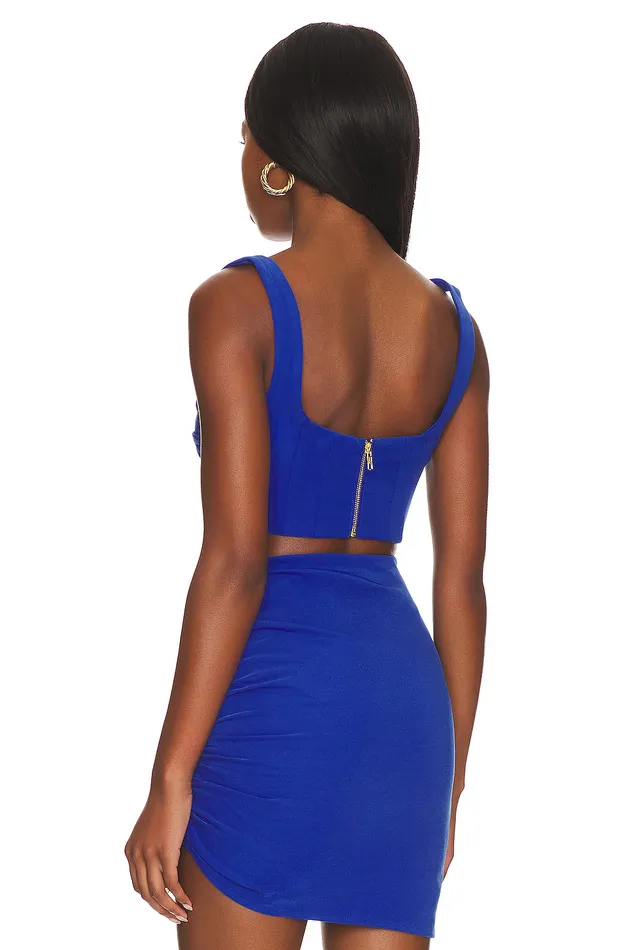 Monte Bustier Royal Blue Women Lovers and Friends Tops Monte Bustier Royal Blue Women Lovers and Friends Tops