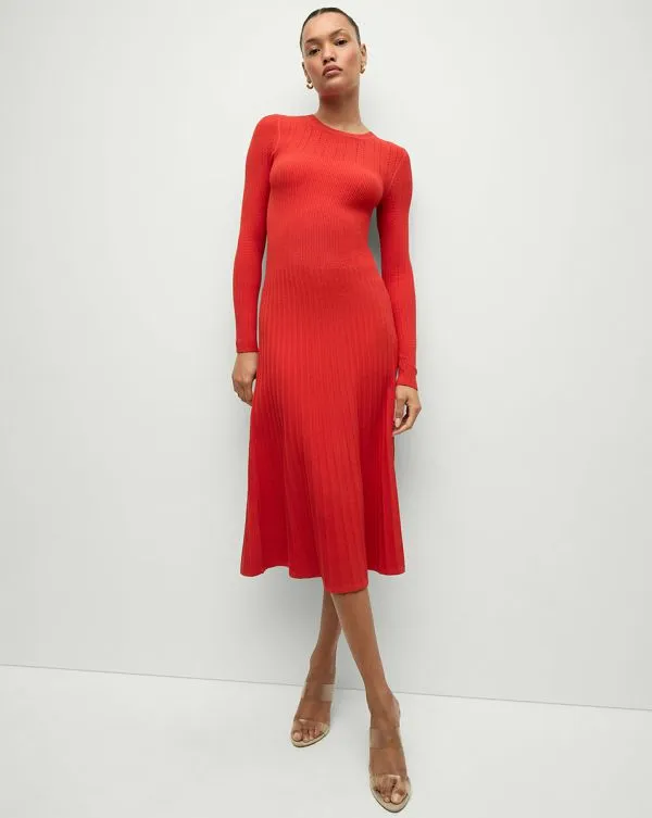 Nami Sweater Dress Poppy Women Veronica Beard Dresses