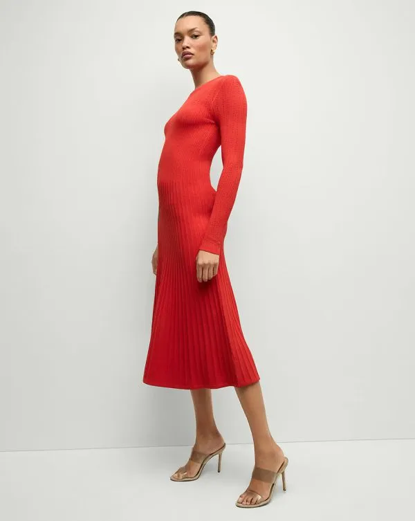 Nami Sweater Dress Poppy Women Veronica Beard Dresses