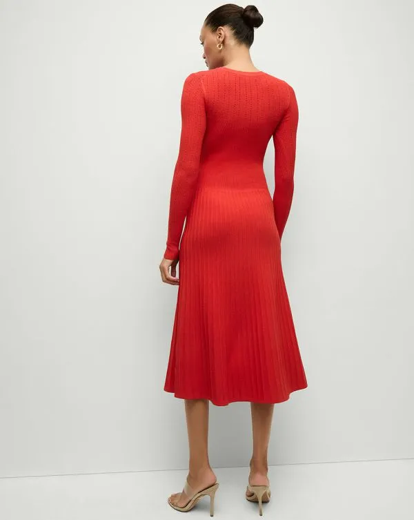 Nami Sweater Dress Poppy Women Veronica Beard Dresses