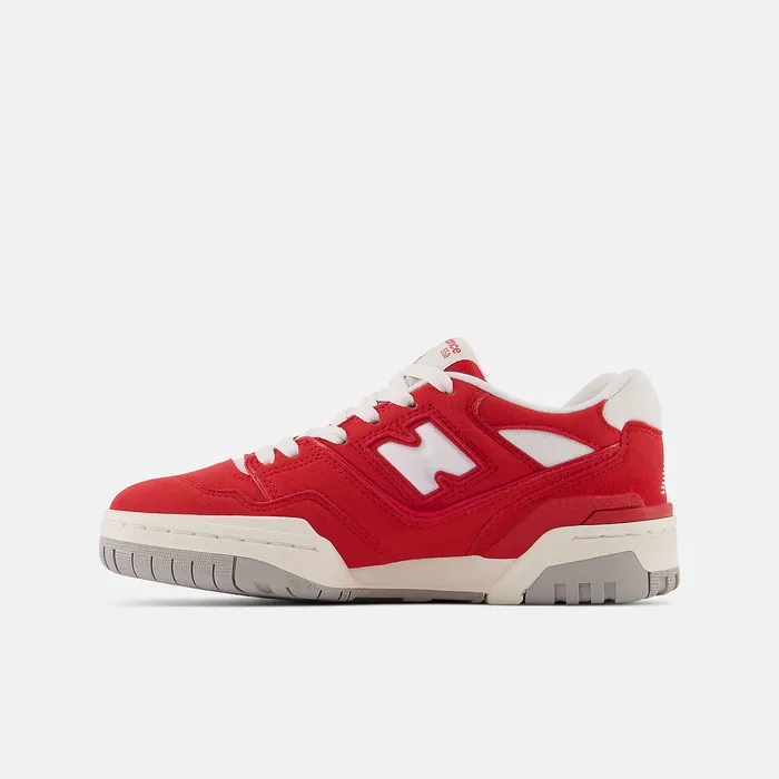 New Balance 550 Team Red with White Kids Size 35 8211 7 New Balance 550 Team Red with White Kids Size 35 8211 7