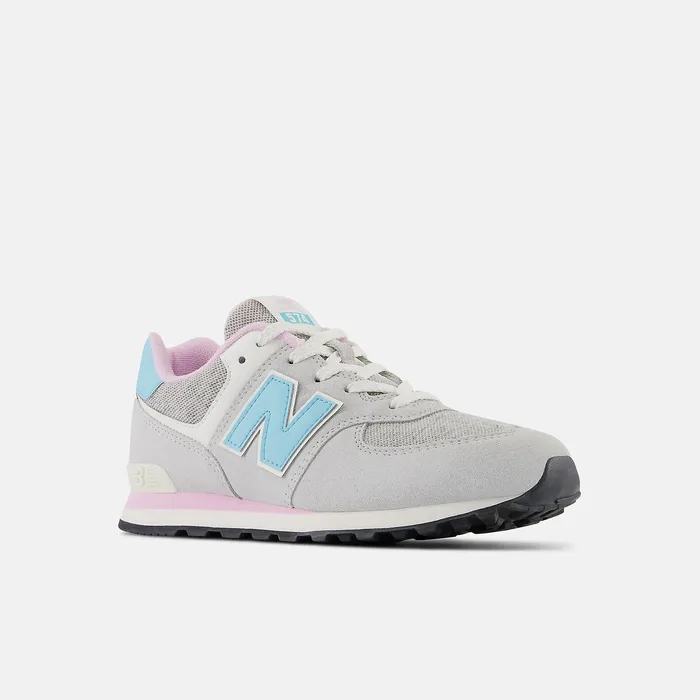 New Balance 574 Brighton Grey with Summer Aqua and Lilac Cloud Kids Size 35 8211 7 New Balance 574 Brighton Grey with Summer Aqua and Lilac Cloud Kids Size 35 8211 7