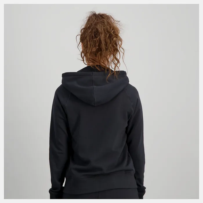 New Balance NB Essentials Full Zip Hoodie BLACK Women Hoodies and Sweatshirts New Balance NB Essentials Full Zip Hoodie BLACK Women Hoodies and Sweatshirts