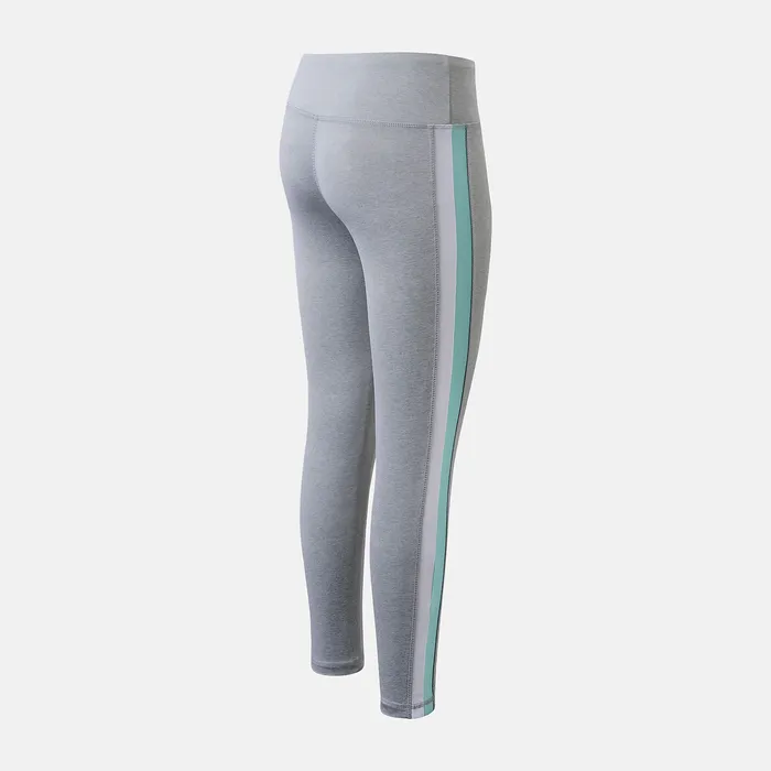 New Balance Performance Tight HEATHER GREY Kids Bottoms