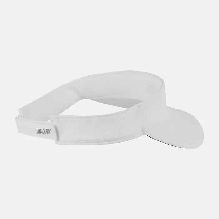 New Balance Performance Visor WHITE MenWomen Hats New Balance Performance Visor WHITE MenWomen Hats