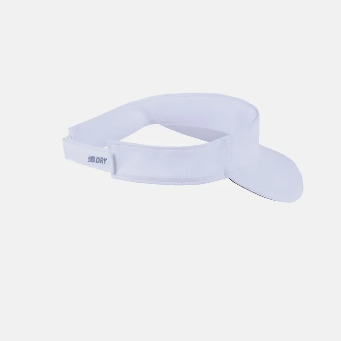 New Balance Performance Visor WHITE MenWomen Hats New Balance Performance Visor WHITE MenWomen Hats